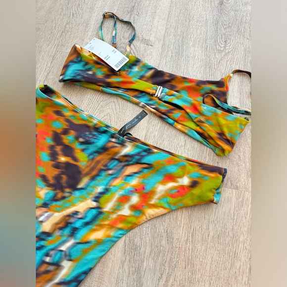 Beautiful multicolor Urban Outfitters swim set | size L | brand new - Picture 4 of 4